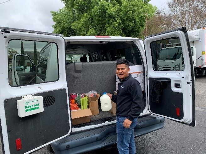 Senior food delivery