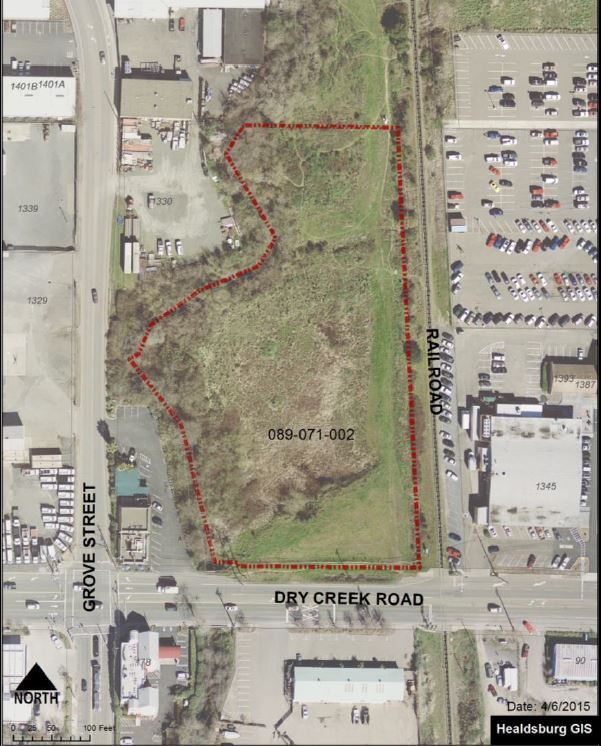 Affordable-housing site at 155 Dry Creek Road