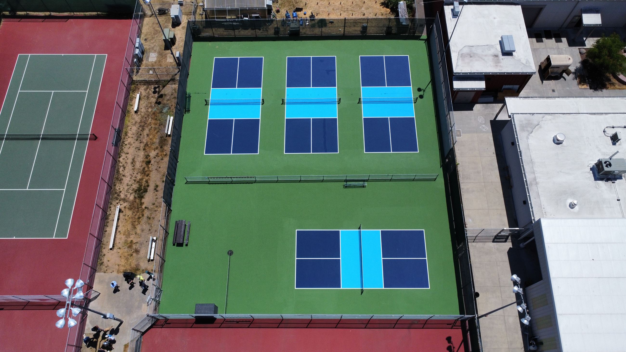 High School Pickleball Courts