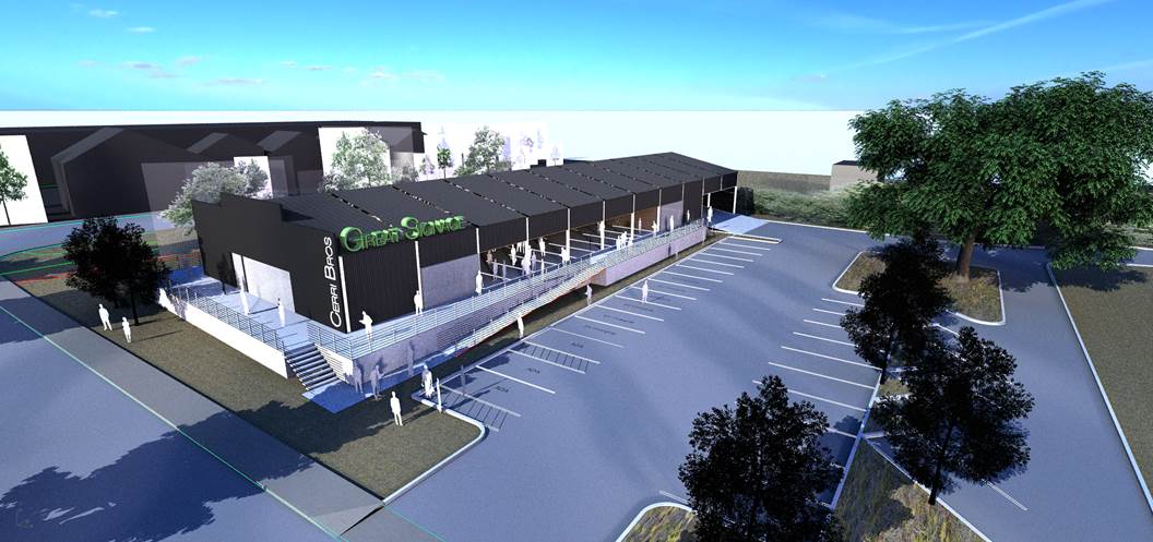 Cerri Option 1 -  Exterior Rendering